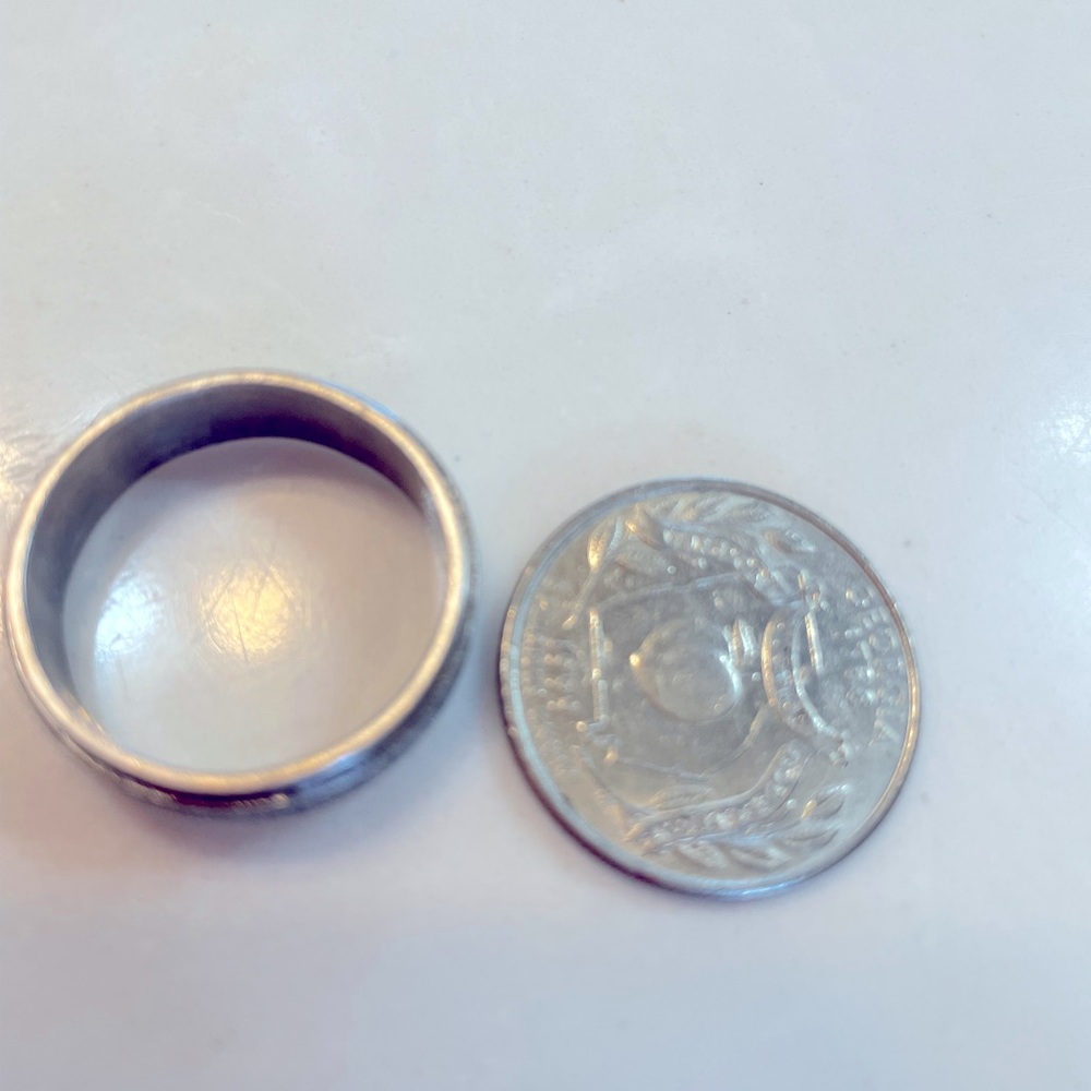 Stainless steel I Love Jesus men’s ring